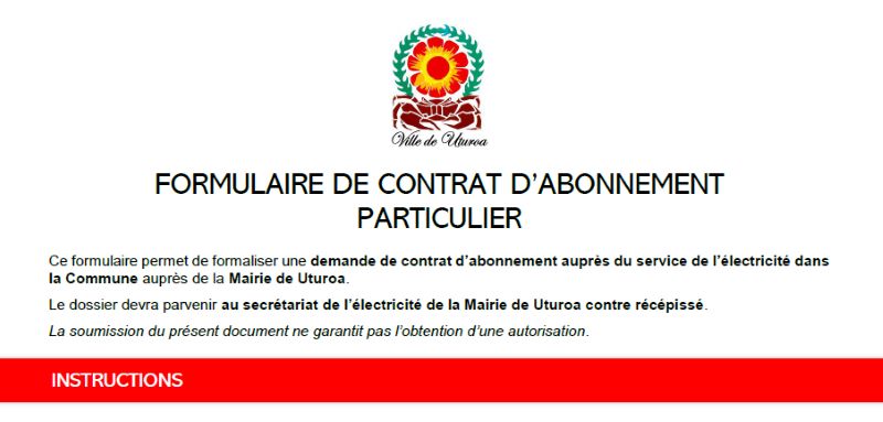 FORMULAIRE CONTRAT TYPE PARTICULIER